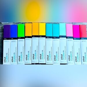 Cricut Infusible Ink Sheet Bundle 12 Boxes multi colors